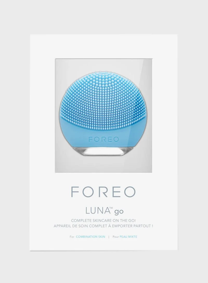 FOREO LUNA go Facial Cleansing Brush for Combination Skin