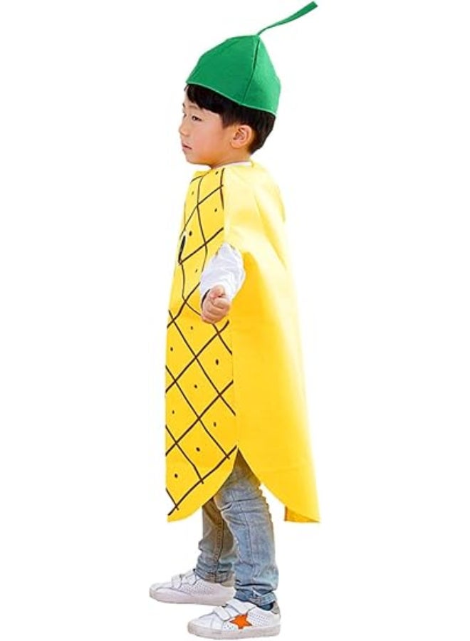 HI-FINE Unisex Halloween Costume Dress Set Fruits Costume Suit with Hat - Image 3