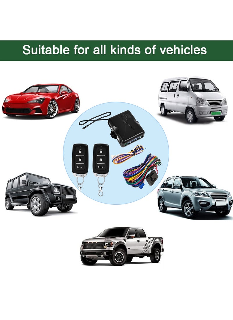 3XR 3XR Universal Remote Keyless Entry System with Central Door Locking, Trunk Release, and Remote Car Locator 7054  - Image 5