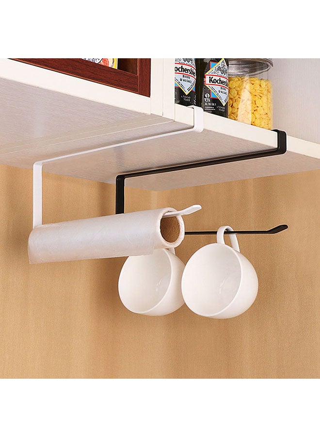 O Ozone Kitchen Tissue Holder Towel Rack Spoon Spatula Holder Storage Rack - White  - Image 3