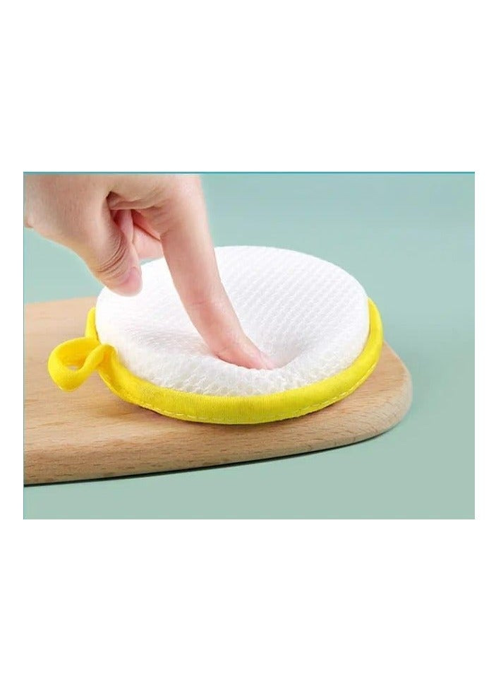 Oasisgalore 10pcs Kitchen Dishwashing Sponge Houslhod Double -Sided Cleaning Sponge Kitchen Scrub Sponge，Cleaning Tool - Image 3