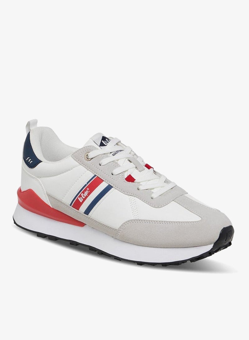 لي كوبر سنيكرز رجالي بألواح وإغلاق برباط - Image 2