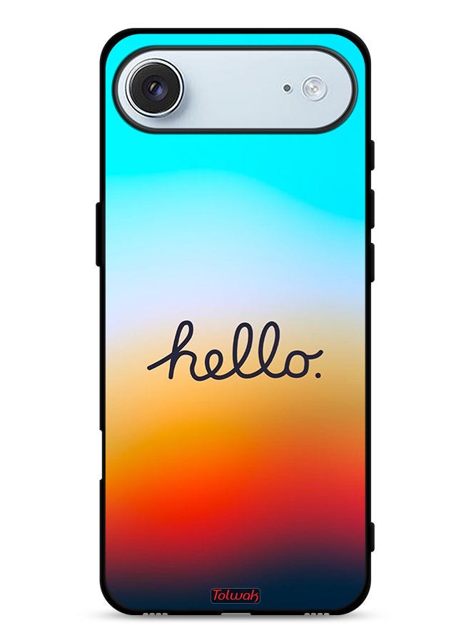 Tolwak Apple iPhone Air Protective Case Cover Hello - Image 1