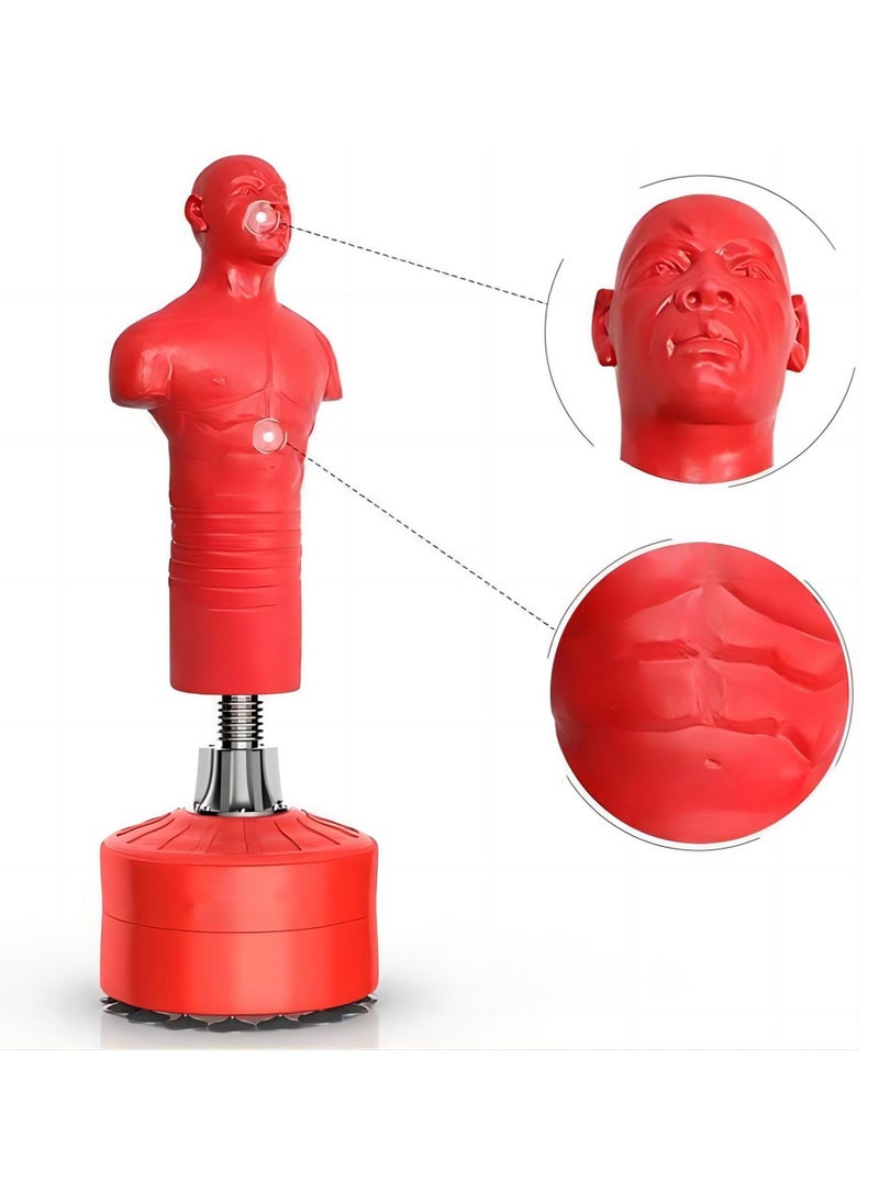 Generic Humanoid Boxing Sandbag Professional Fighting Free Combat Vertical Sandbag Rubber Man Vent Dummy  - Image 2