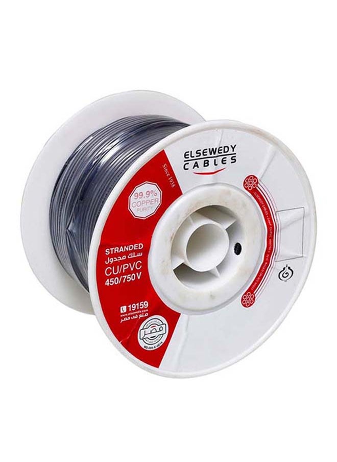 El Sewedy Wrap a copper wire Majdoul Swedish Electric 3 mm 100 meters-Black 