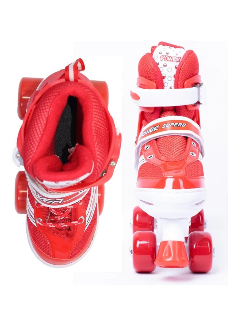 إسكدنيا حذاء تزلج بكفرات مضيئة  مقاس M (38-35) - Image 4