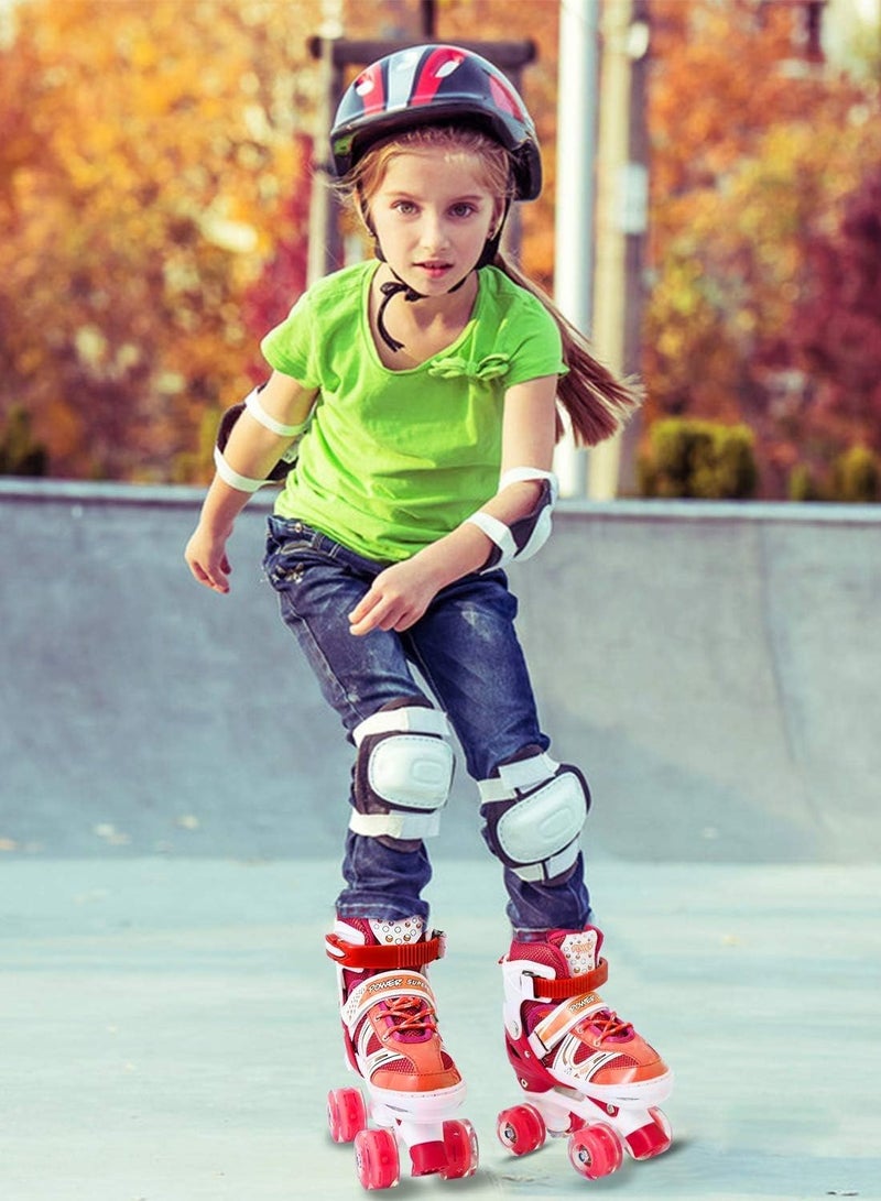 إسكدنيا حذاء تزلج بكفرات مضيئة  مقاس M (38-35) - Image 1