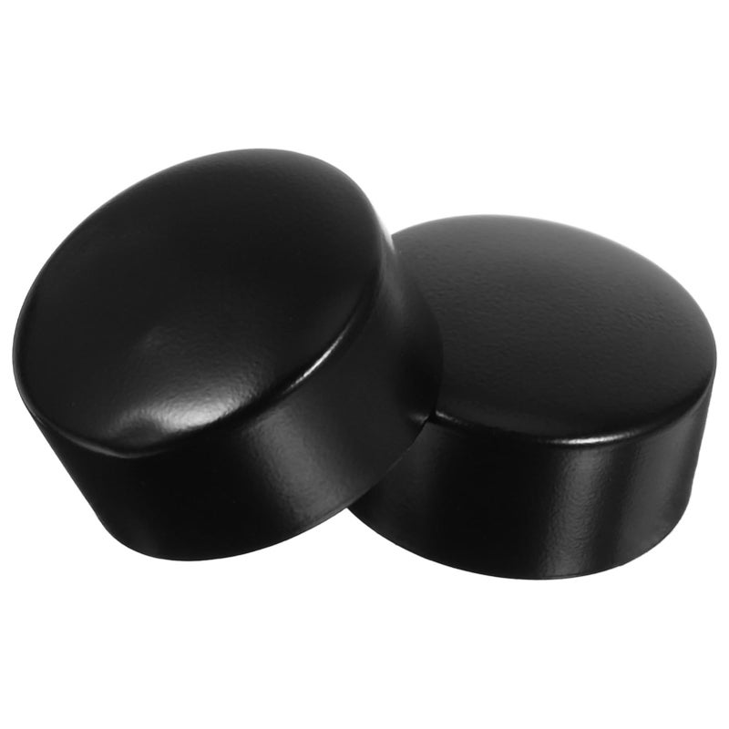 2 Pack Stainless Steel Handrail End Caps Round Decorative Tube Covers Easy Installation - Image 5
