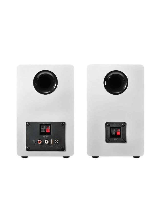 Audio-Technica AT-SP3X Powered Bookshelf Speakers – White - Image 2
