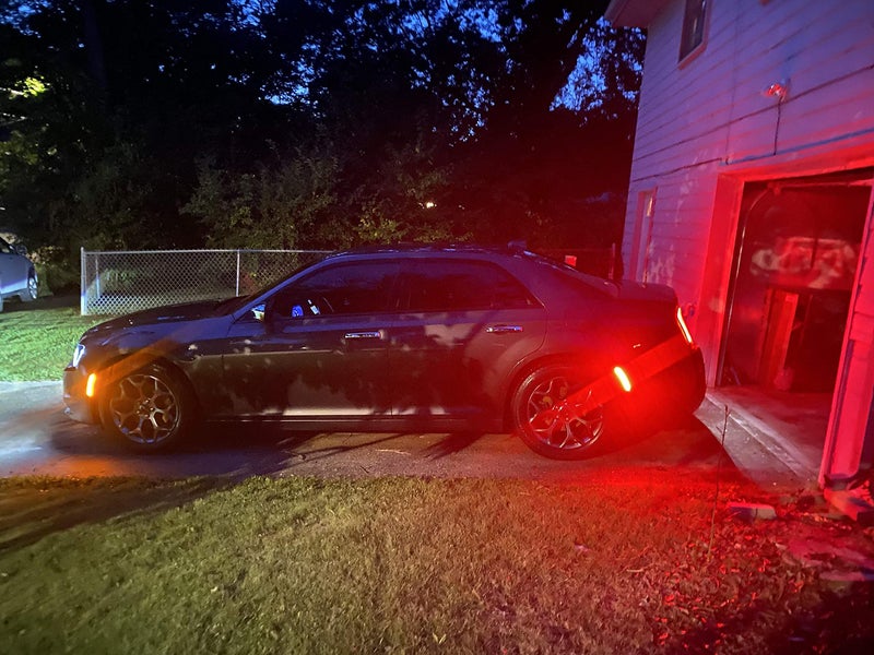 iJDMTOY 4pc Set Black-Out Dark Smoked Lens Amber Front & Red Rear Full LED Side Marker Lights Compatible With 2015-up Chrysler 300 (Total 180-SMD LED, Replace OEM Amber/Red Lens Sidemarkers) - Image 3