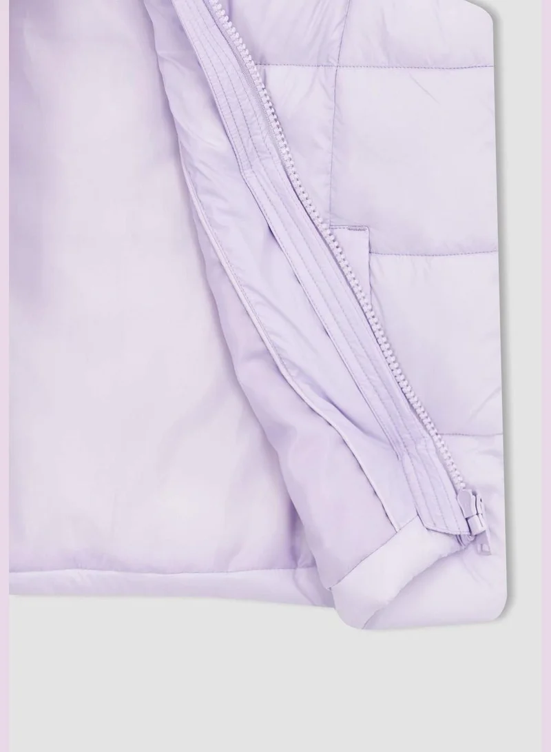 DeFacto Girl Hooded Long Sleeve Outer Wear Vest