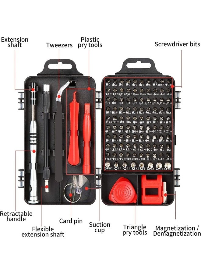 UREVO Precision Screwdriver Set, 110 in 1 Magnetic Driver Repair Tool Kits - Image 2