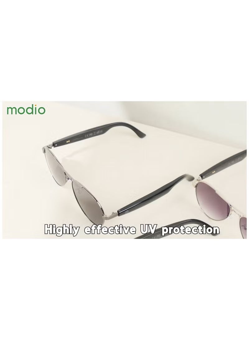 موديو Modio MG05 Smart Audio Glasses in Black with Bluetooth Speakers & UVB Protection | Hands-Free Music & Call Function | Lightweight Open-Ear Design, Touch Controls, Stylish Wearable Eyewear for Men & Women | Ideal for Outdoor & Daily Use - Image 3