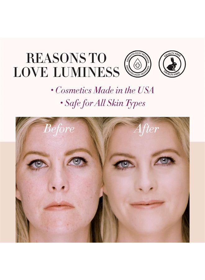 Luminess Air Silk 4-In-1 Airbrush Foundation- Foundation, Shade 020 (.5 Fl Oz) - Sheer to Medium Coverage - Anti-Aging Formula Hydrates and Moisturizes - Professional Makeup Kit for Cordless Air Brush - Image 2