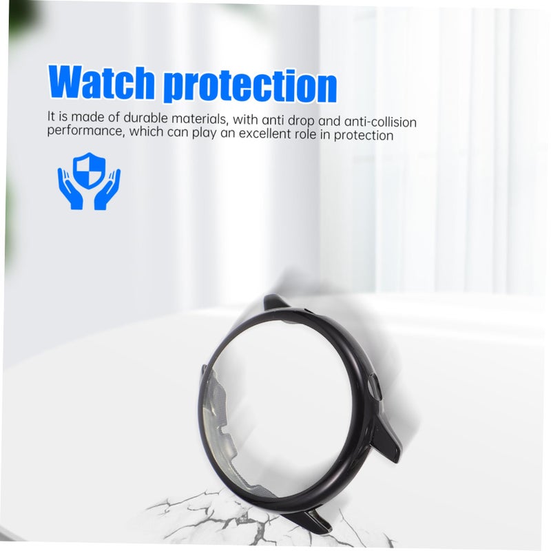3Pcs Transparent TPU Protective Case Full Coverage Hard Shell Scratch Resistant Watch Case - Image 5