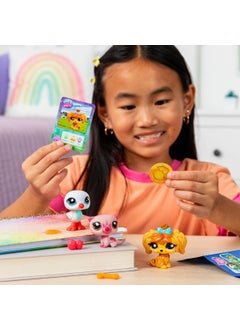 Littlest Pet Shop Minis 3-Piece Figure Set S2 - Otter - Seagull - Dog - 5 cm Minis  - Image 3