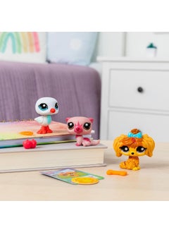 Littlest Pet Shop Minis 3-Piece Figure Set S2 - Otter - Seagull - Dog - 5 cm Minis  - Image 4