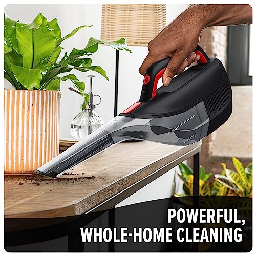 Dirt Devil 12V Whole Home Cordless Handheld Vacuum, with Multi-Surface Tool Kit, Powerful Suction and Lightweight, BD40200V, Black - Image 2
