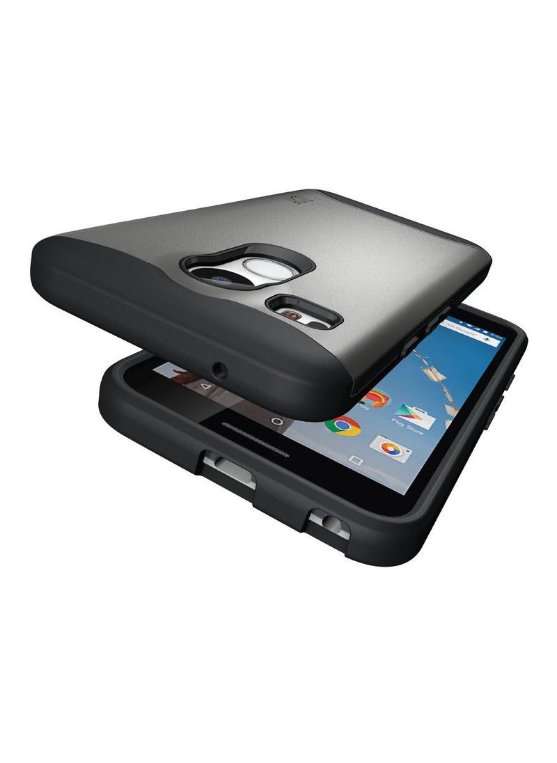 TUDIA - Google Nexus 5X Case, TPU and PC Cover, Dual-Layer Protection, TD-MERGE Design, Metallic Slate - Image 1
