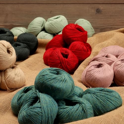 Alpaca Warehouse 100% Baby Alpaca Yarn Wool Set of 3 Skeins (150 Grams) DK Weight - Made in Peru - Heavenly Soft and Perfect for Knitting and Crocheting (Dark Brown, DK) - Image 3