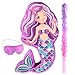 Suilung Mermaid Piata Bundle 189 Inch Birthday Party Supplies with Blindfold Bat and Filler for Under the Sea Theme Birthday Party Carnival Activity Decorations - Image 4