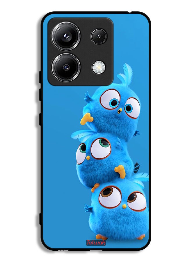 Tolwak Xiaomi Poco X6 5G Protective Case Cover Cute Birds - Image 1