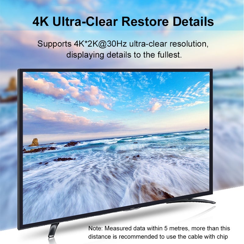 Kvm Switch: 2 Monitors 2 Computers, 4 USB 3.0 Ports - 4K@30Hz HD Resolution, Physical Button Or Wired Remote Switching for Home Office, Gaming Setup - Image 4