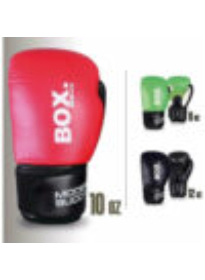 بوكس قفازات ملاكمة احترافية، جلد صناعي، لتدريبات الملاكمة والكيك بوكسينغ - Image 3