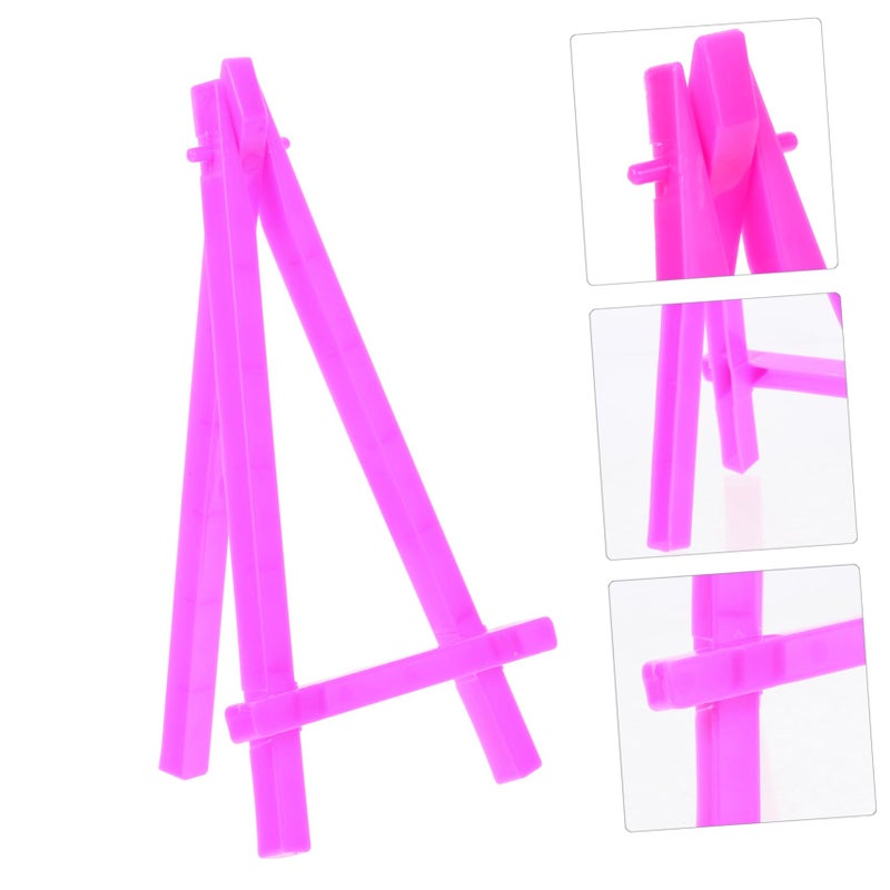 Small Tabletop Display Easel Holder Set of 10 for Art Crafting and Painting Projects - Image 4