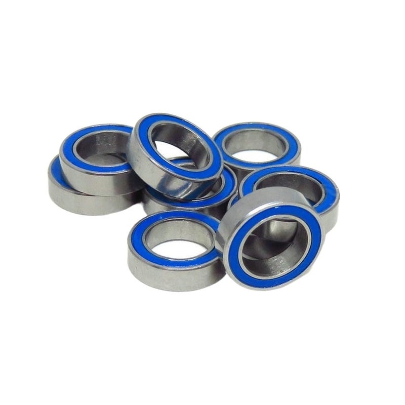 MR105 2RS 5x10x4mm Blue Sealed Ball Bearing 10pcs ABEC 3 For Remote Control Car Truck - Image 1