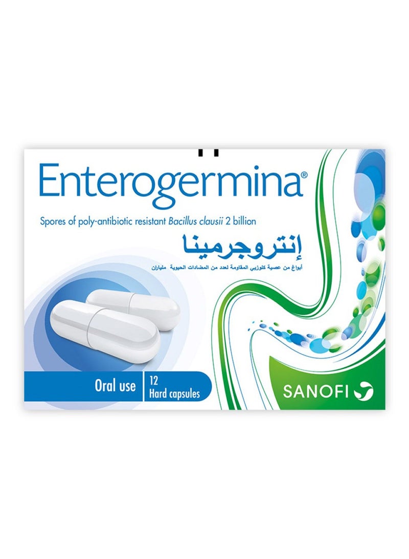 ENTEROGERMINA CAPSULES 12PCS