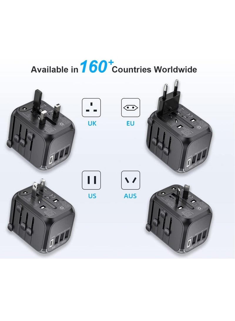 ELTRAZONE Universal adapter worldwide charger for UK/EU/US/AUS plug - Image 2