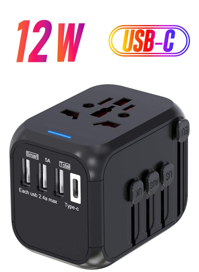 ELTRAZONE Universal adapter worldwide charger for UK/EU/US/AUS plug - Image 1