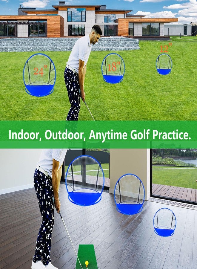 SANTA CASA Golf Chipping Net - Portable Pop-Up Practice Target with Carry Bag, Foldable Net for Indoor Outdoor Backyard Training, Ideal Gift for Men Women & Teen Golfers - Image 4