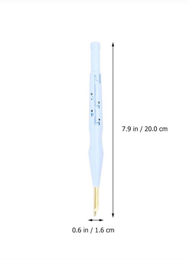 Y&D Embroidery Set Starter Kit Punch Needle, Full Range Of Stamped Kits With Cloth Pattern, Bamboo Hoop, Color Threads Tools  - Image 5