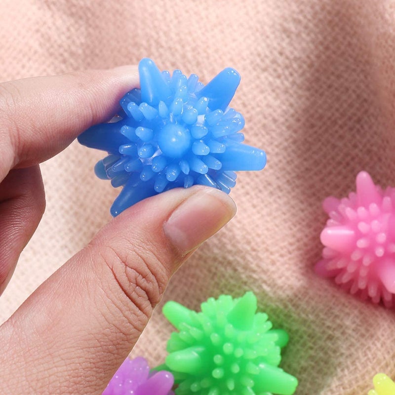 2V BROTHERS 10pcs Laundry Balls For Washing Machine eusable Washing Machine Winding Laundry Antitangle Balls Rendomcolor - Image 5