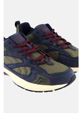 RBX Men Lace Up Running Shoes, Navy  - Image 3