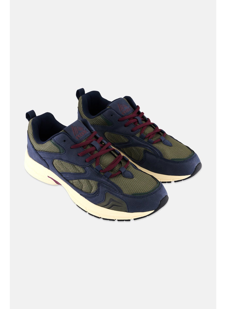RBX - Men Lace Up Running Shoes, Navy - Image 1