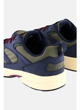 RBX Men Lace Up Running Shoes, Navy  - Image 2
