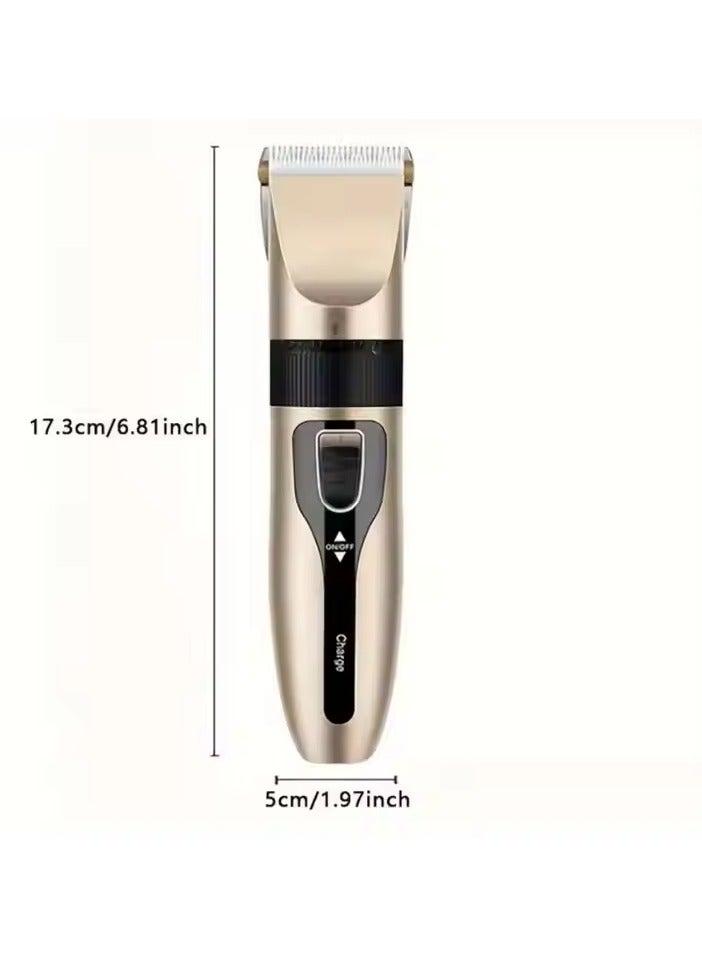 أيروكسا ماكينة حلاقة شعر لاسلكية قابلة لاعادة الشحن للرجال والنساء احترافية  مناسبة لقص الشعر واللحية والسوالف - Image 1