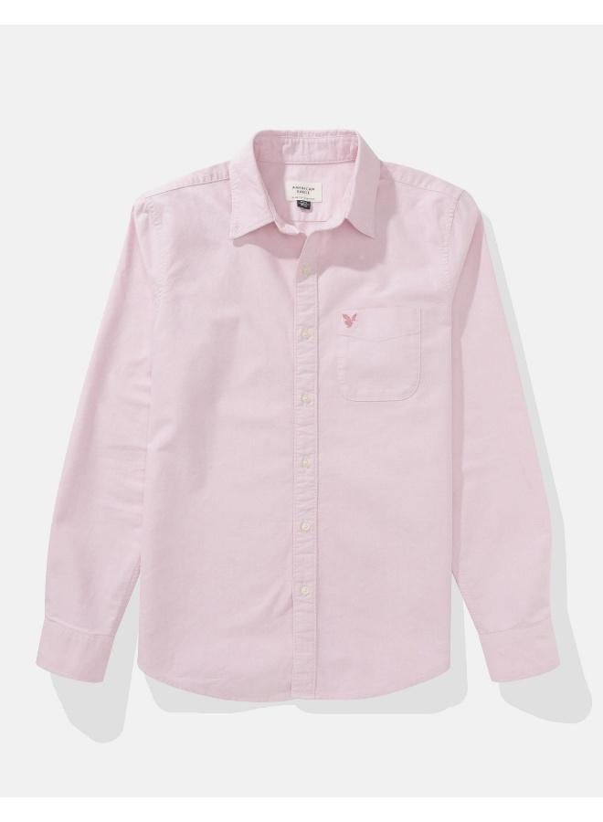 American Eagle AE Everyday Oxford Button-Up Shirt - Image 1