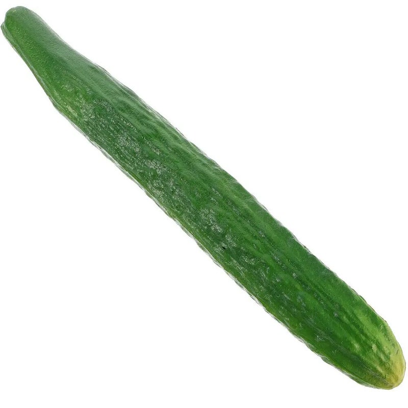 Bluejw Artificial Cucumber PU Realistic Vegetable Green Decor Props - Fake Vegetables for Home Kitchen Restaurant Display, Christmas Party Decorations - Image 2