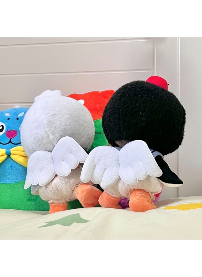 Generic - Cosmic Store Goose Goose Navigator Duck Duck Surveyor 20cm Cotton Doll Coat Clove Wind Animal Doll Coat-Specifications:20cm-Color:[add To Purchase] Duck And Duck Headgear - Image 1