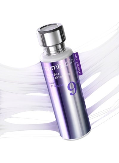 numbuzin No.9 Essence | NAD+ BIO Lifting-sil Essence | Lifting, Firming, Wrinkles, Fine Lines, Elasticity | Peptides, NAD+ | Serum for Aging, Dull Skin | — 30ml