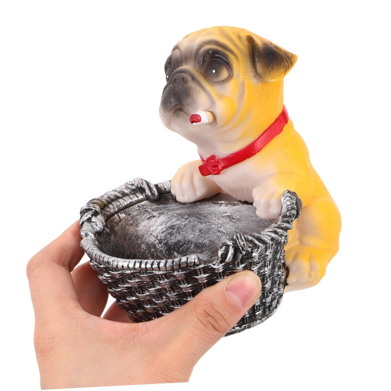 Portable Dog Ashtray Outdoor Use Creative Smokeless Ash Holder Decor - Image 5