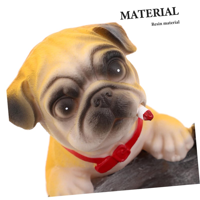Portable Dog Ashtray Outdoor Use Creative Smokeless Ash Holder Decor - Image 4