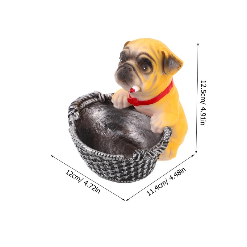 Portable Dog Ashtray Outdoor Use Creative Smokeless Ash Holder Decor - Image 3