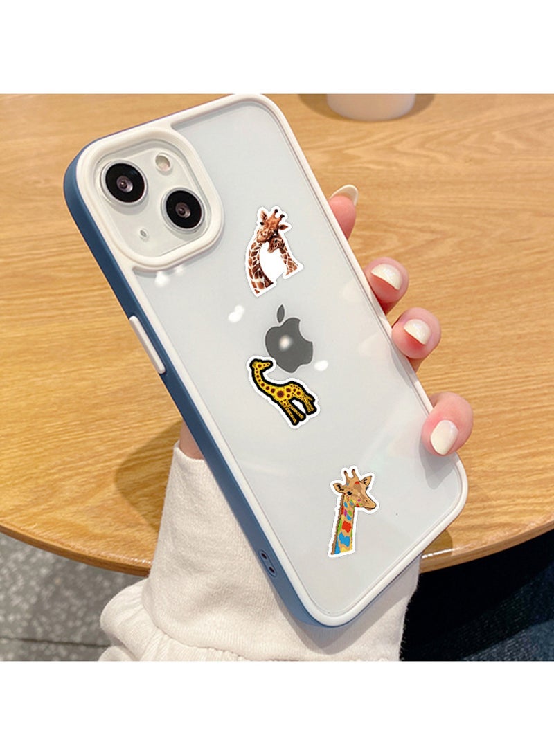 50 Giraffe Stickers Pcs Giraffe Waterproof Vinyl Decals for Water Bottles Laptop Luggage Cup Mobile Phone Computer Skateboard Refrigerator Wardrobe Guitar Car Motorcycle Bike Decor