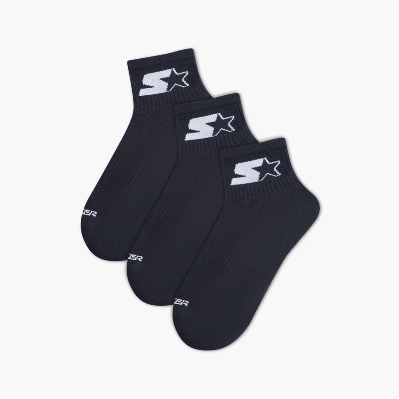 ستارتر Set of 3 - Starter Textured Ankle Length Socks