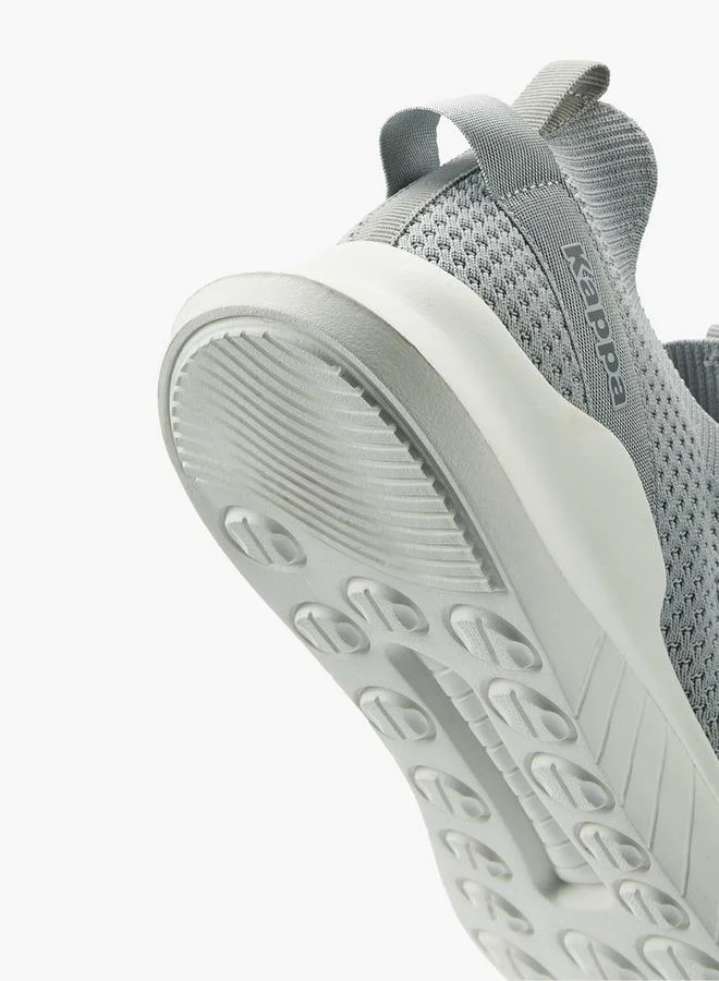 Kappa GREY Men's Textured Slip-On Sports Shoes for Men | Best Price UAE